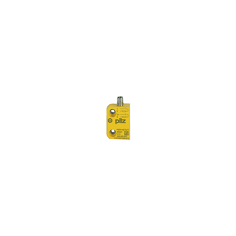 Pilz 506 Series Magnetic Non-Contact Safety Switch, 24V dc, Polybutylene Terephthalate Housing, M8