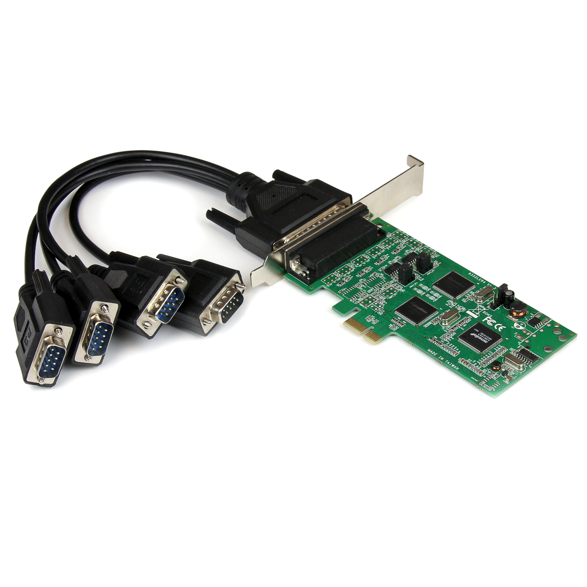 StarTech.com 4 Port PCIe RS232 Serial Card