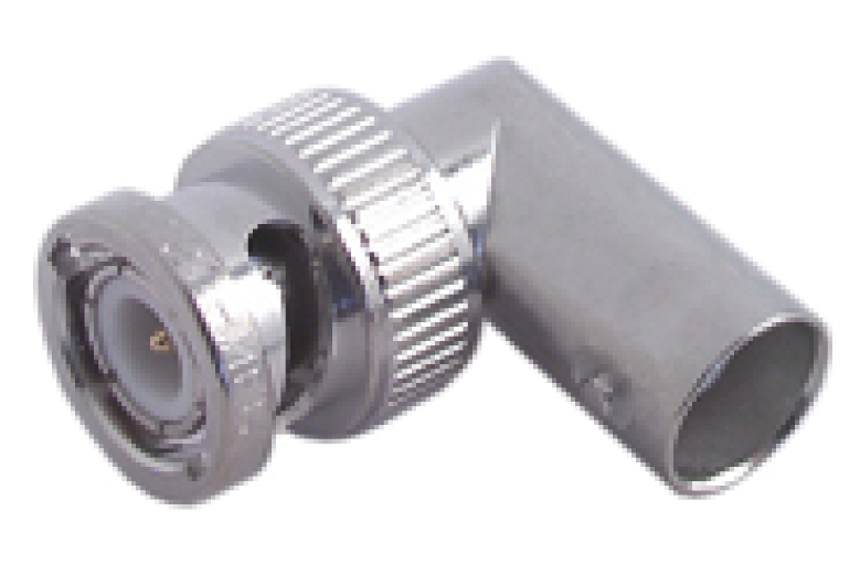 Huber+Suhner Right Angle 50Ω RF Adapter BNC Plug to BNC Socket 4GHz