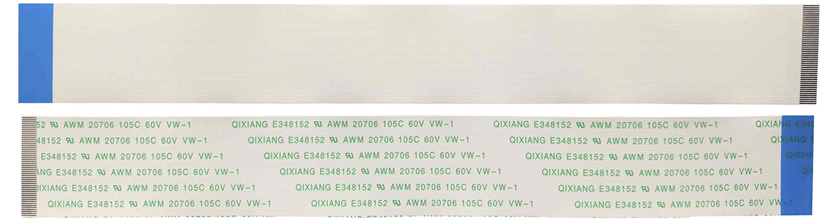 RS PRO FFC Ribbon Cable, 50-Way, 0.5mm Pitch, 200mm Length