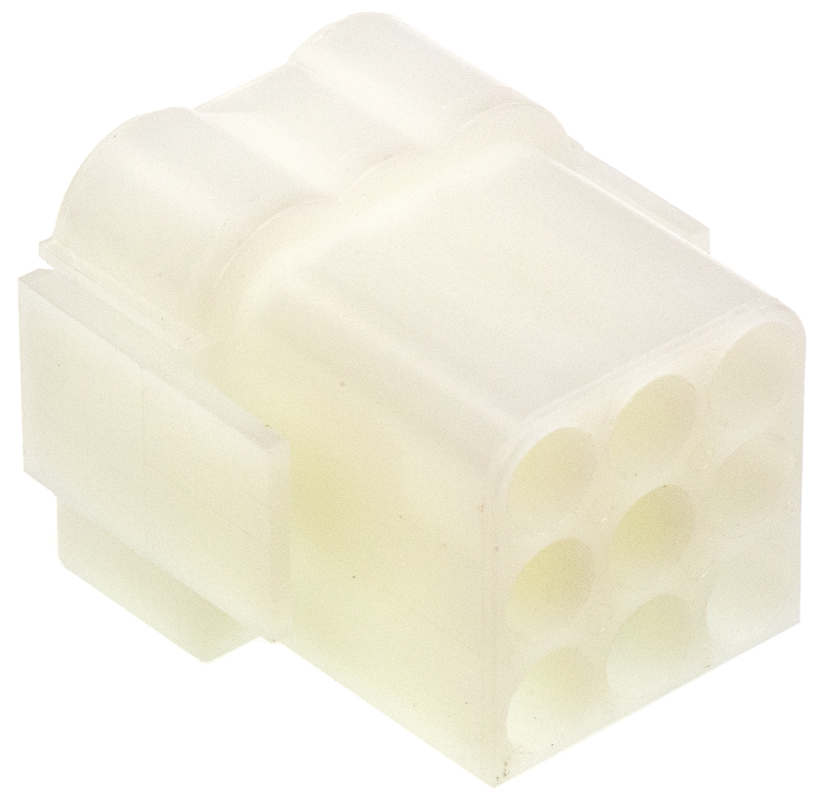 TE Connectivity, Commercial MATE-N-LOK Female Connector Housing, 6.1mm Pitch, 9 Way, 3 Row