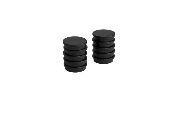 Eclipse Button Magnet 30mm Self-Adhesive Ferrite, 0.5kg Pull