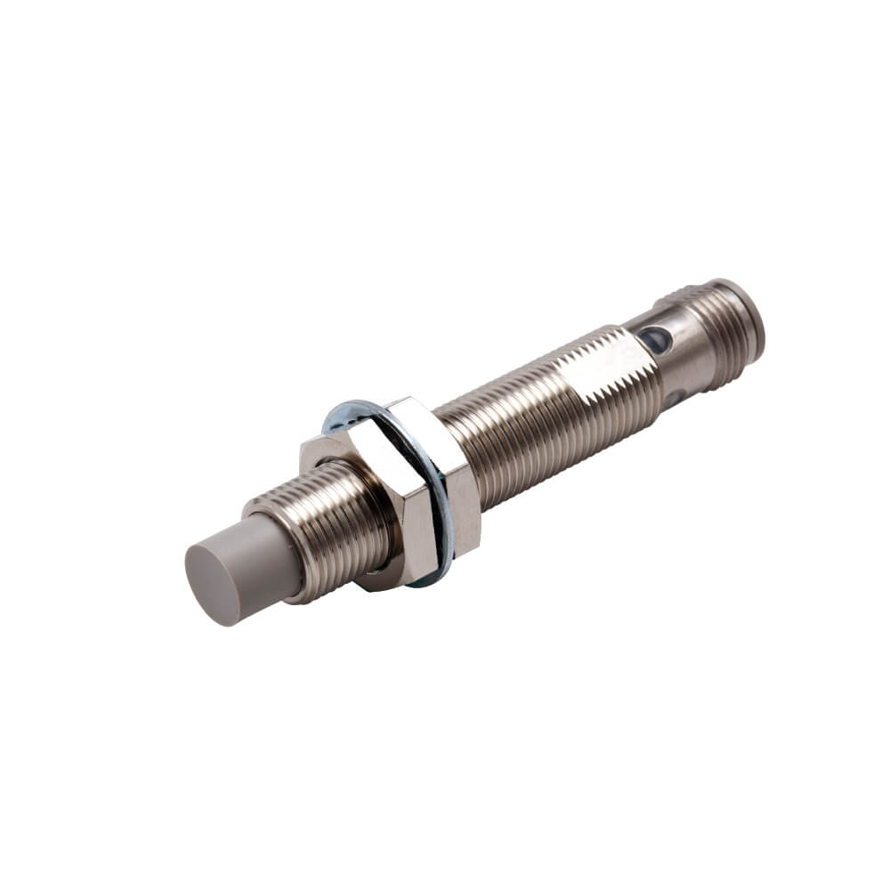 Omron Inductive Threaded Barrel Proximity Sensor, M12, 8 mm Detection, PNP NC, 10 → 30 V dc
