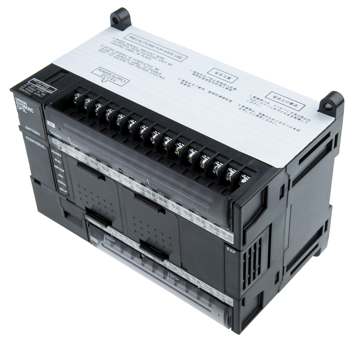 Omron CP1L Series PLC CPU for Use with SYSMAC CP1L Series, Transistor Output, 24 (DC)-Input, DC Input