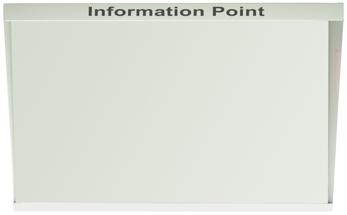 Bott Magnetic Metal Information Board, 1500mm Height, 950mm Width