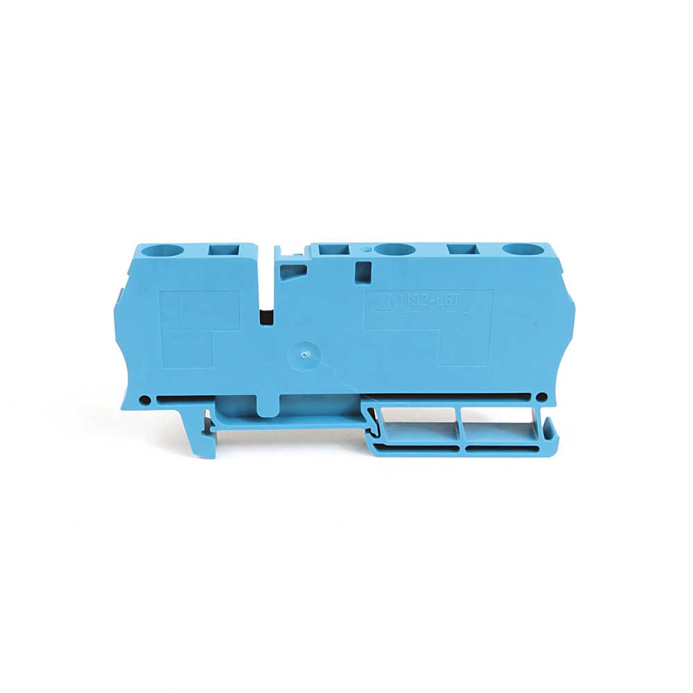 Allen Bradley 1492-L6T 1492 Series Grey, 6mm², Spring Clamp Termination, ATEX, IECEx