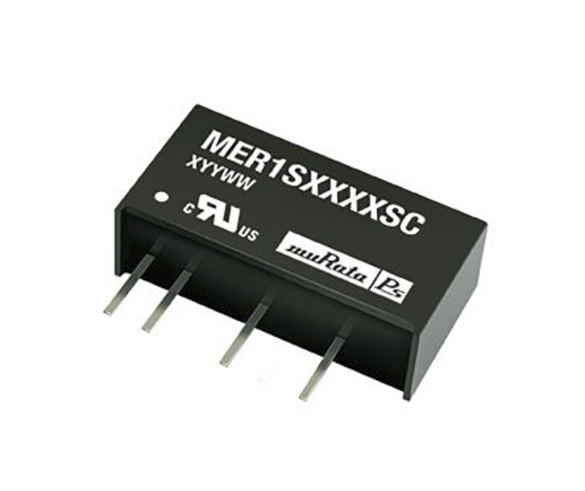 Murata Power Solutions MER1 DC-DC Converter, 5V dc/ 200mA Output, 13.5 → 16.5 V dc Input, 1W, Through Hole,