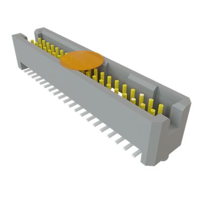 Samtec TFML Series Vertical Surface PCB Header, 40 Contact(s), 1.27 mm Pitch, 4 Row, Shrouded