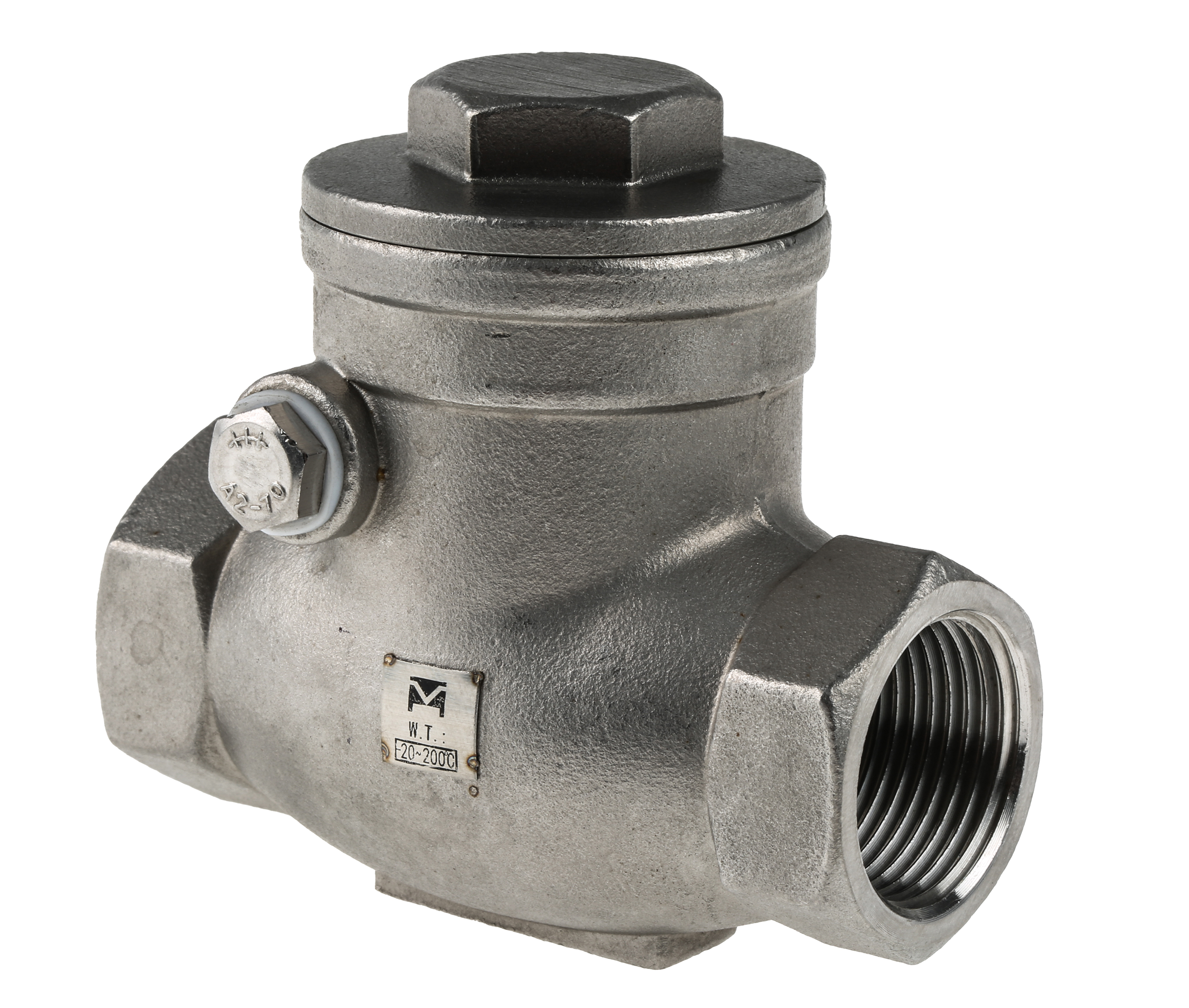 RS PRO Stainless Steel Single Check Valve, BSP 3/4in, 14 bar