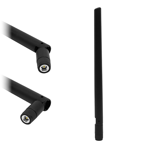 Siretta DELTA52/X/SMAM/S/S/32 Baton/Stick Multi-Band Antenna with SMA Connector, 4G, 5G