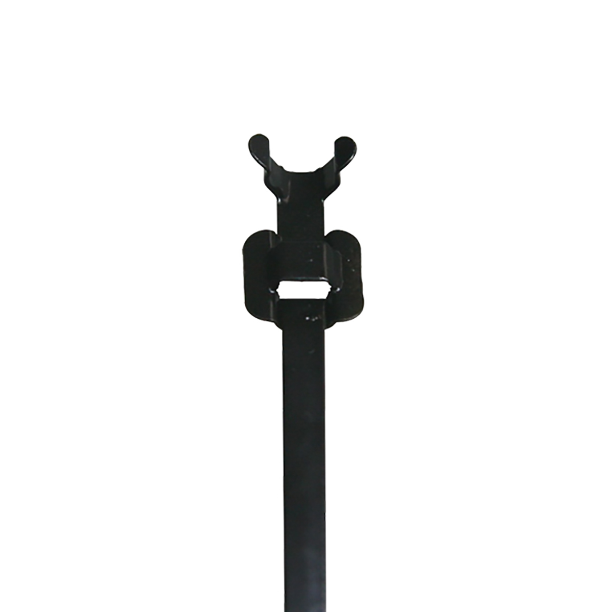 RS PRO Cable Tie, Releasable, 330mm x 10 mm, Black 316 Stainless Steel, Pk-100