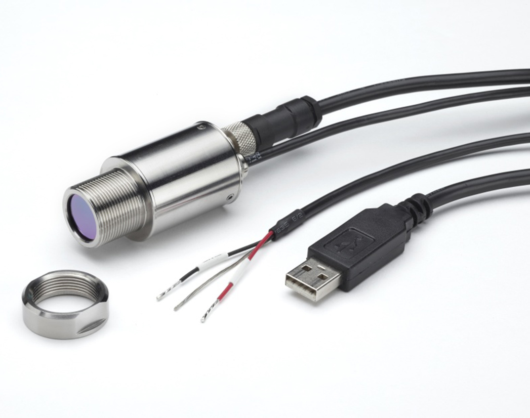 Calex PUA2-151-LT Temperature Sensor USB IR Temperature Sensor, 1m Cable, +45°C to +300°C