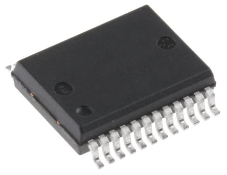 STMicroelectronics VND5T050AKTR-E, DualHigh Side, High side Power Switch IC 24-Pin, PowerSSO-24