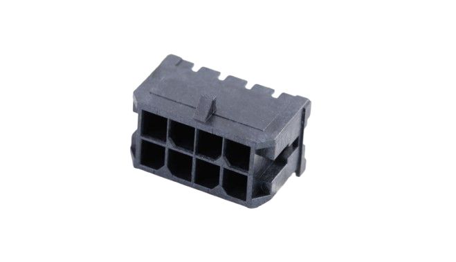 Molex Micro-Fit 3.0 Series Right Angle Surface PCB Header, 8 Contact(s), 3 mm Pitch, 2 Row, Shrouded