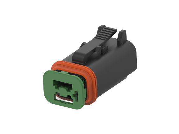 TE Connectivity, Superseal Pro Automotive Connector Plug Black Cable Mount 3 Way, Cable Termination 1-2356607-2