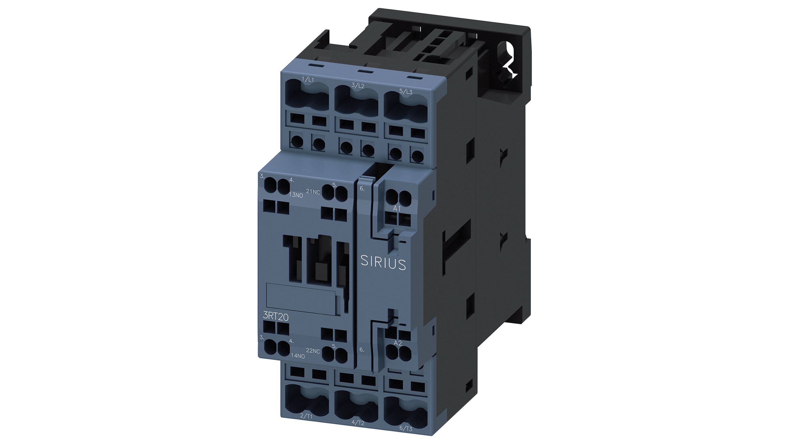 Siemens SIRIUS 3RT Size S0, 3RT2 Contactor, 3-Pole, 5.5 kW, 1NO + 1NC
