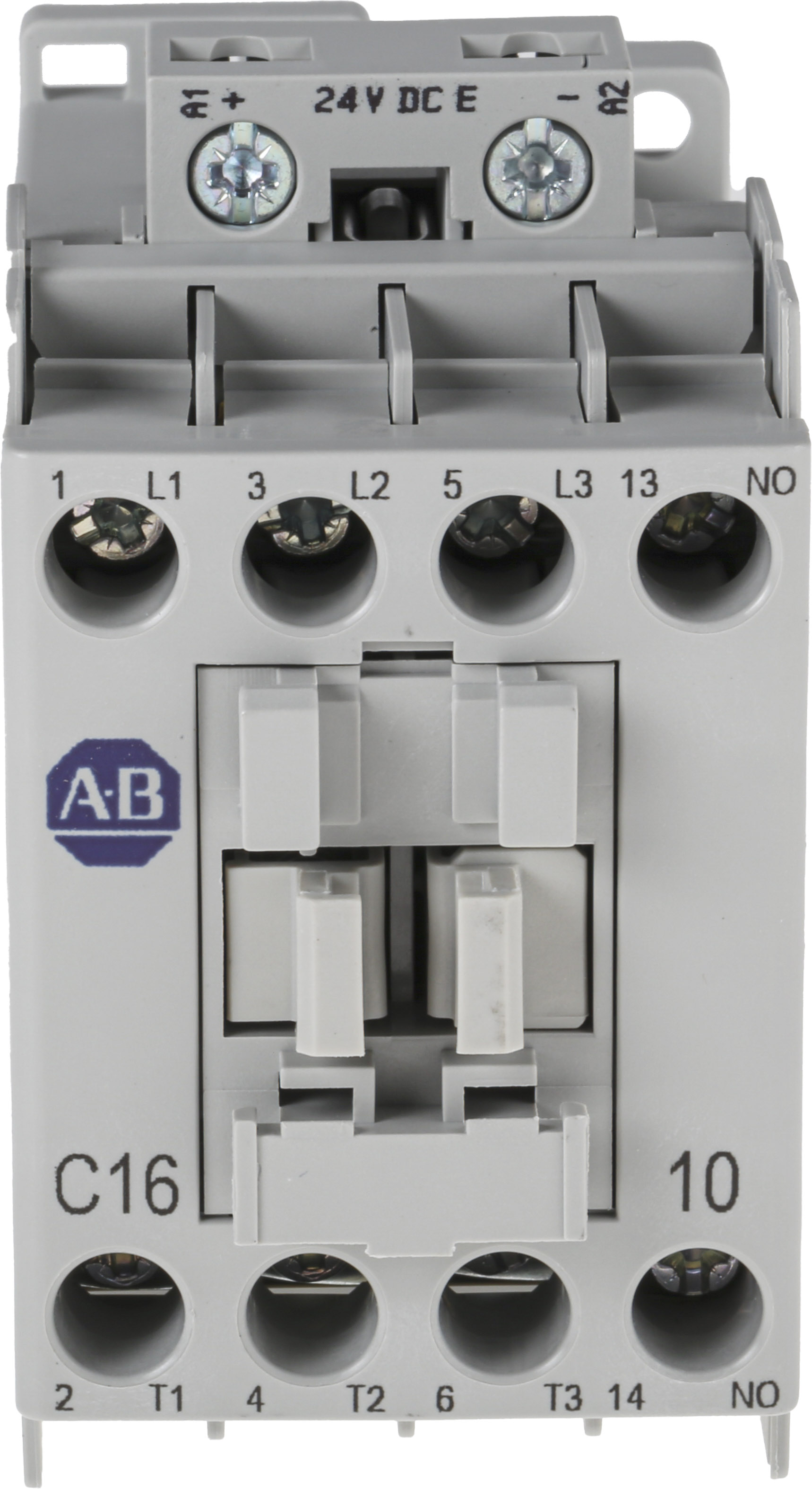 Allen Bradley 100 Series 100C Contactor, 24 V dc Coil, 3-Pole, 16 A, 7.5 kW, 3NO, 690 V ac
