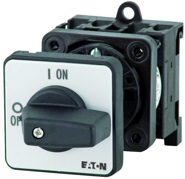 Eaton 3 Pole Rear Panel Isolator Switch - 25A Maximum Current, 11kW Power Rating, IP65 (Front)