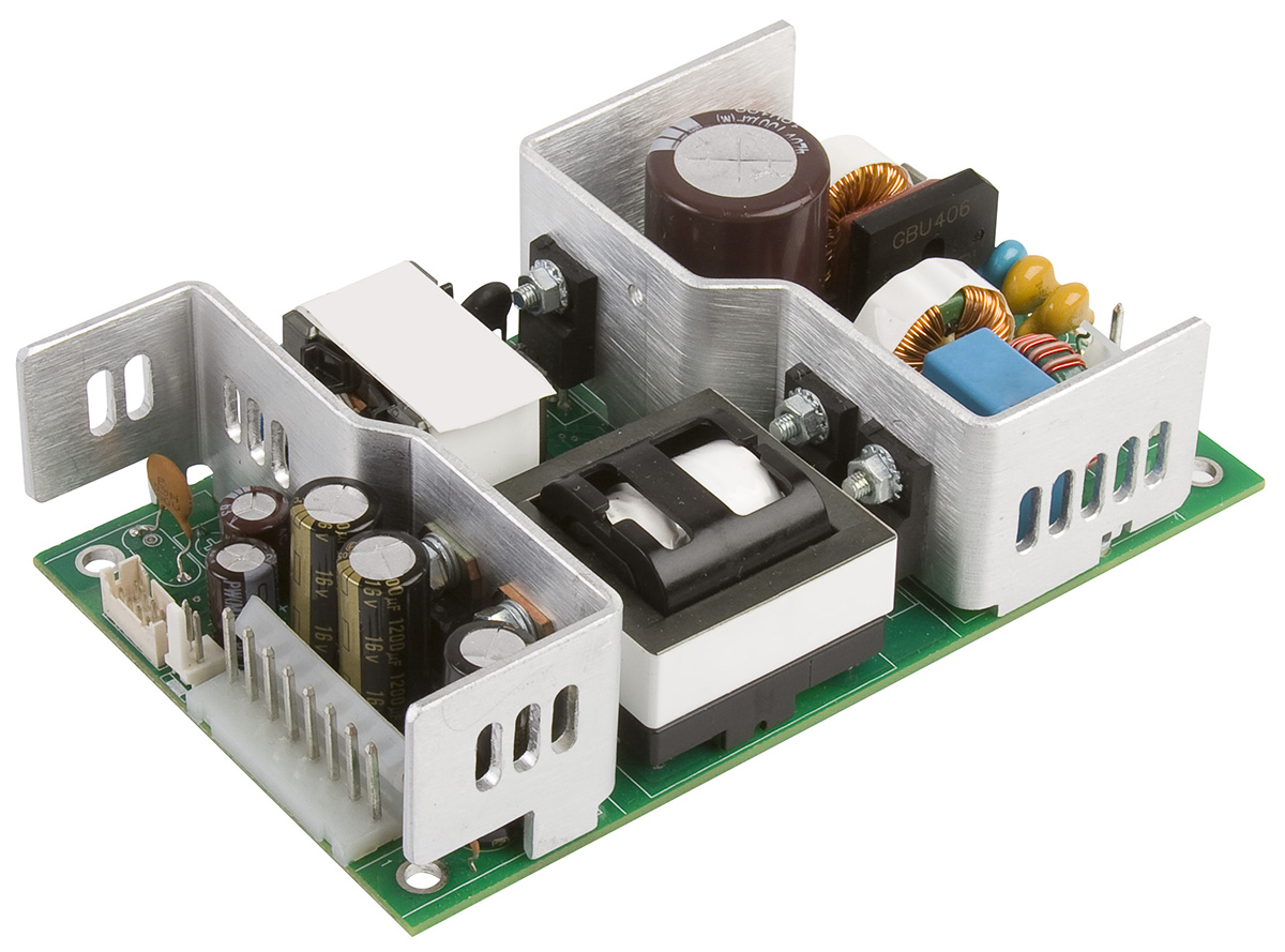 XP Power Switching Power Supply, GCS150PS12, 12V dc, 12.5A, 150W, 1 Output, 85 → 264V ac Input Voltage