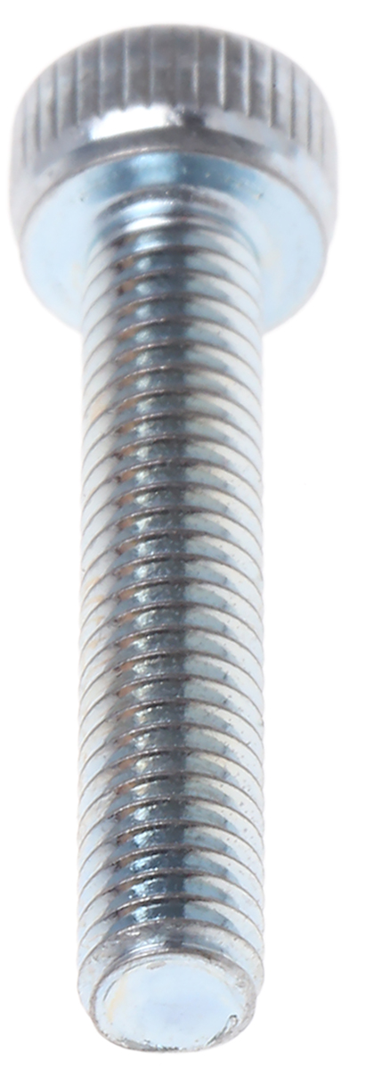 RS PRO Bright Zinc Plated Steel Hex Socket Cap Screw, DIN 912, M3 x 16mm