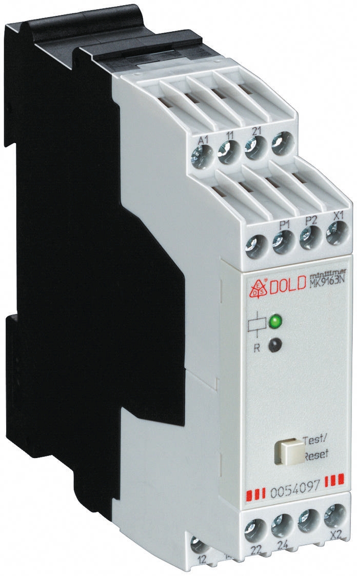 Dold Temperature Monitoring Relay, DPDT, DIN Rail