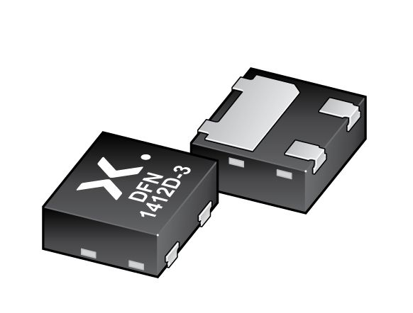 Nexperia BC857BQCZ PNP Transistor, -100 mA, -45 V SOT8009