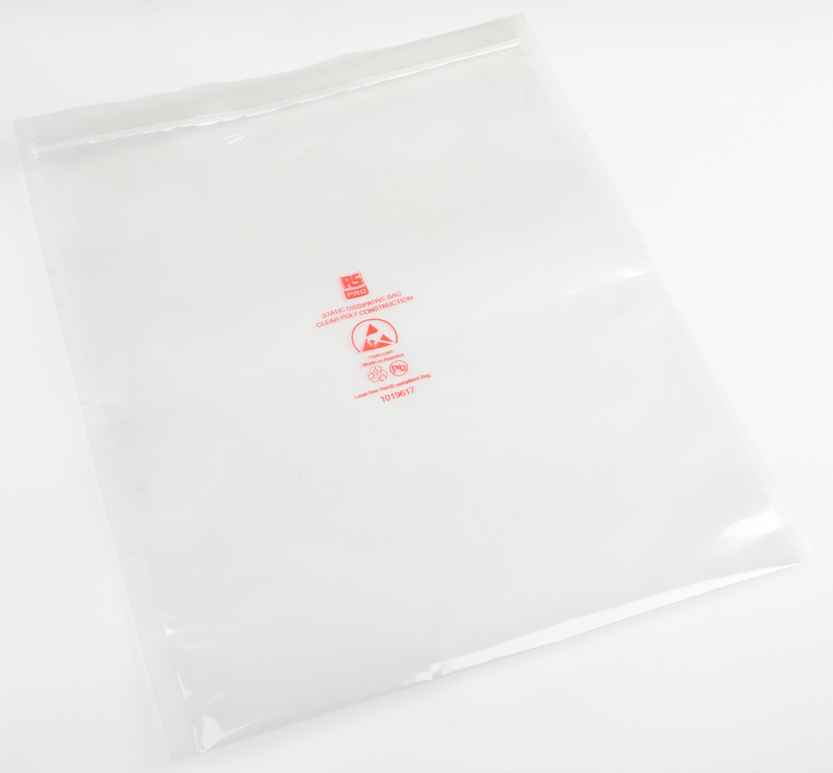 RS PRO ESD Ultra Clear Bag 250mm(W)x 300mm(L)