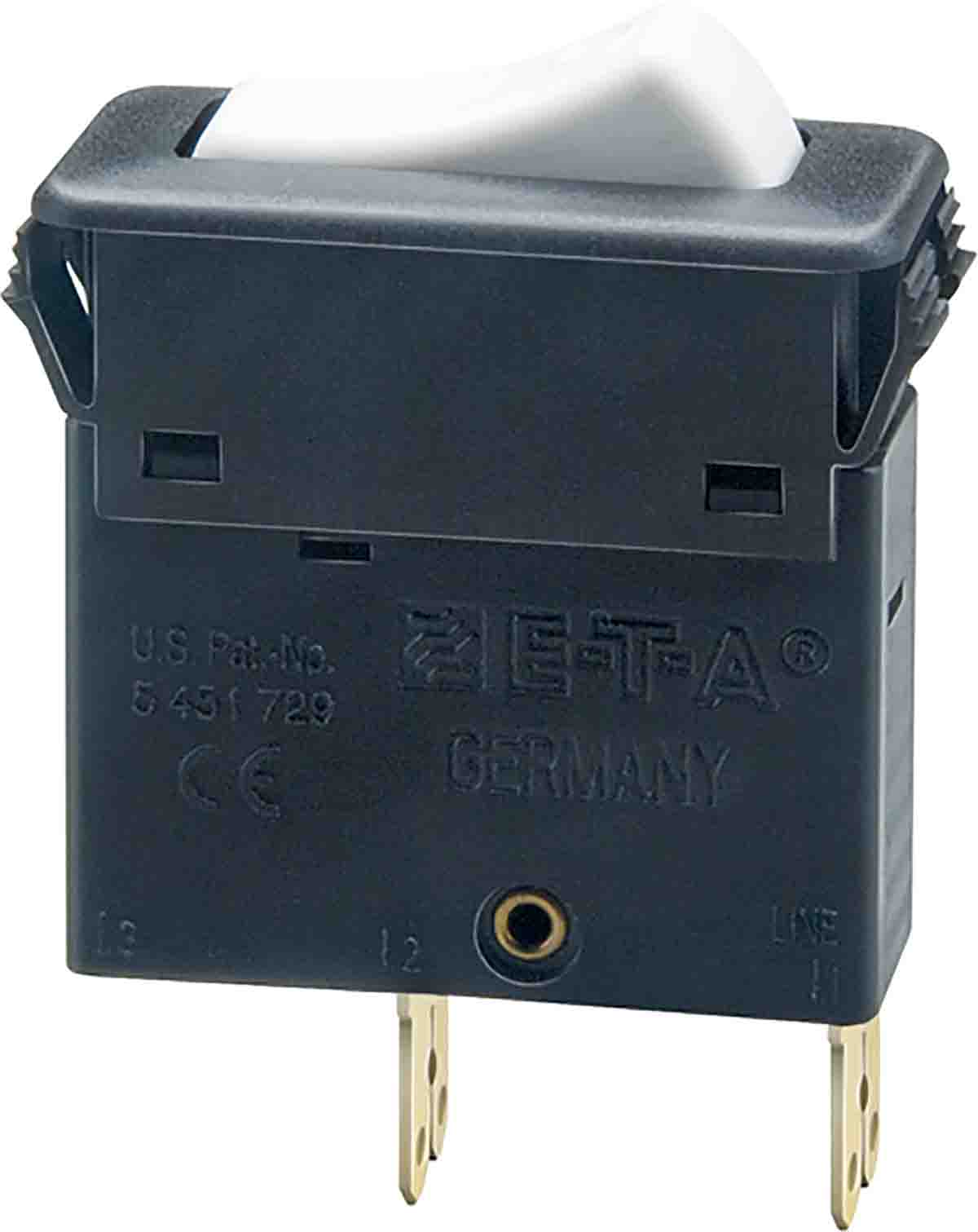 ETA Thermal Circuit Breaker - 3130  Single Pole 240V Voltage Rating Snap In, 5A Current Rating