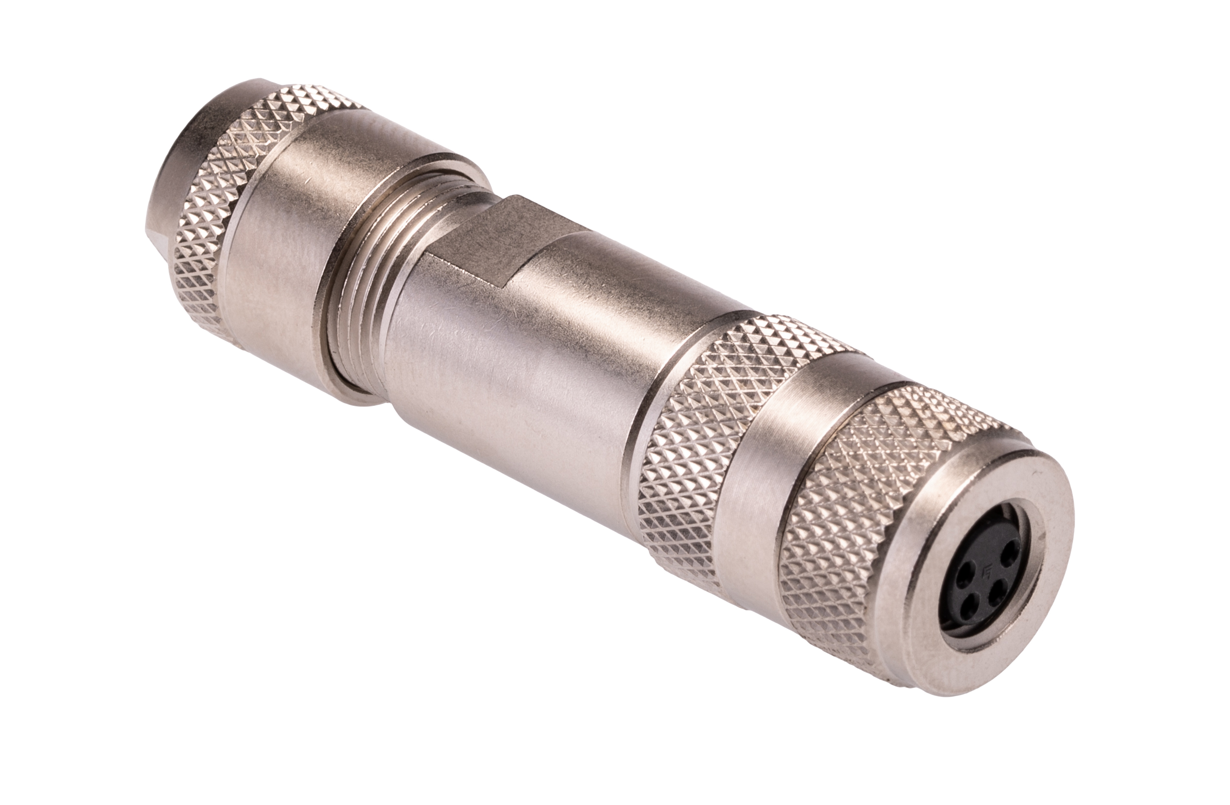Phoenix Contact Circular Connector, 4 Contacts, Free Hanging, M8 Connector, Plug, Female, IP67, SACC Series