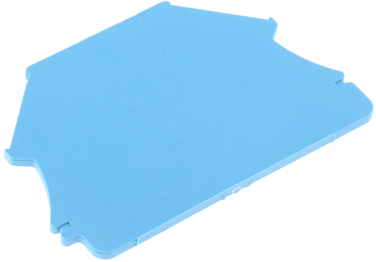 Weidmuller W Series End Cover for Use with DIN Rail Terminal Blocks
