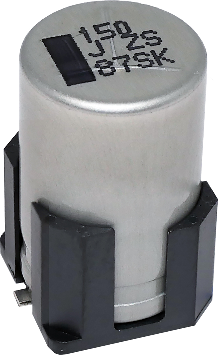 Panasonic 220μF Surface Mount Polymer Capacitor, 50V dc