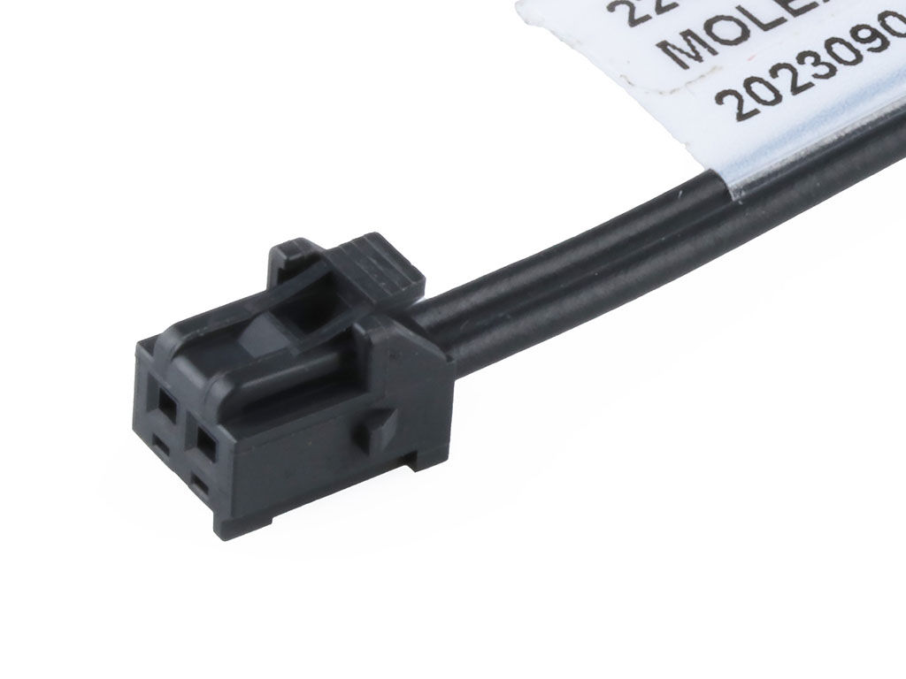 Molex 2 Way Female Crimped Terminal to 2 Way Male Pigtail Wire to Board Cable Assembly, 300mm