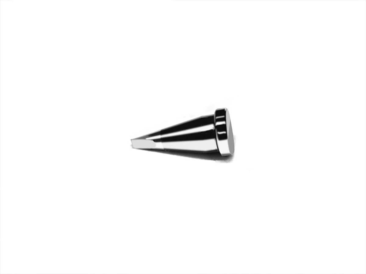 RS PRO 2.4 mm Straight Chisel Soldering Iron Tip for use with RS PRO Soldering Station (7998941)
