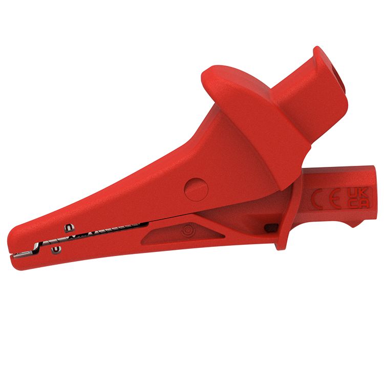 Electro PJP Alligator Clip Alligator Clip Connection, 20A, Red