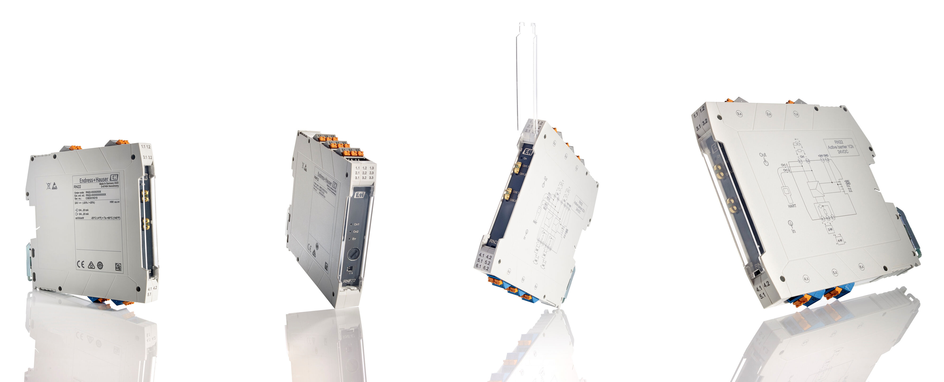 Endress+Hauser 2 Channel Zener Barrier, Current Input, ATEX