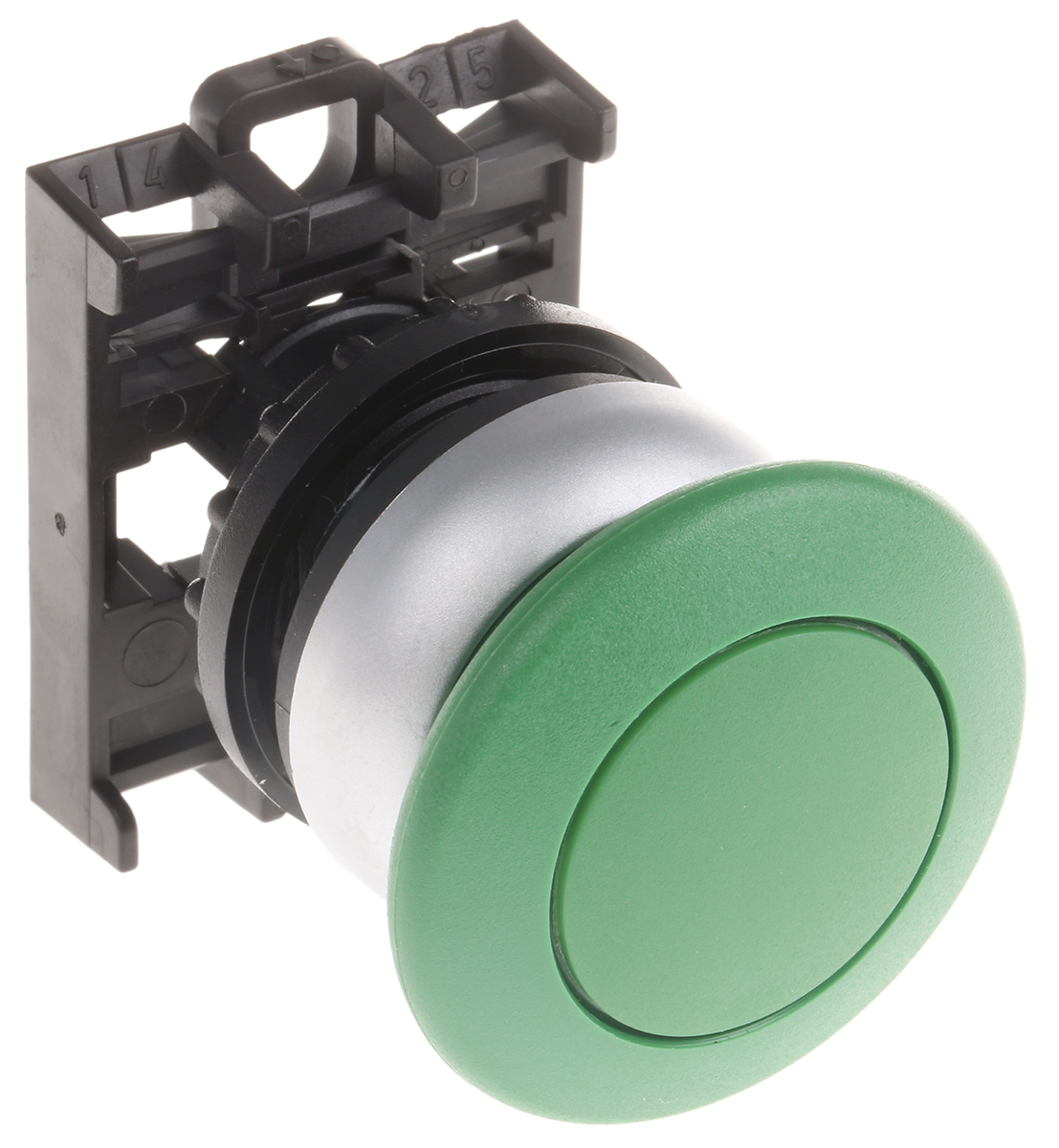 Eaton RMQ Titan M22 Series Green Maintained Push Button Head, 22mm Cutout, IP69K