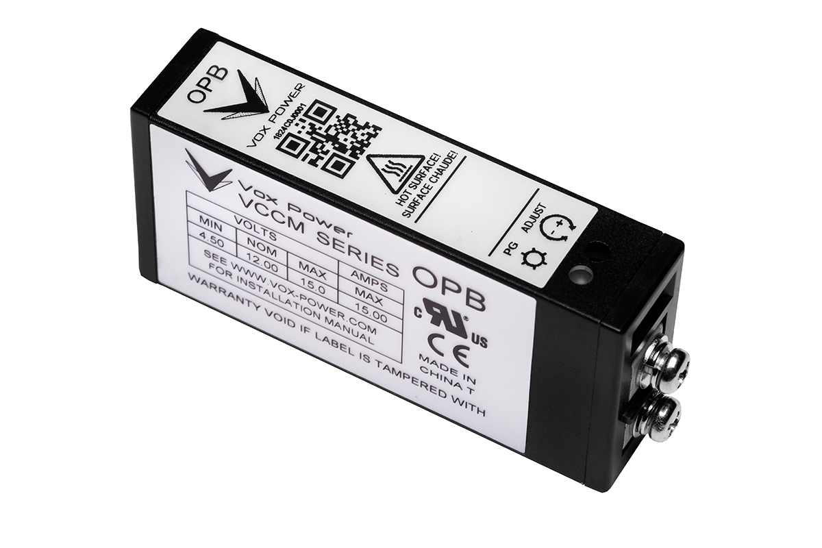 Vox Power Switching Power Supply, OP B, 15V dc, 15A, 150W