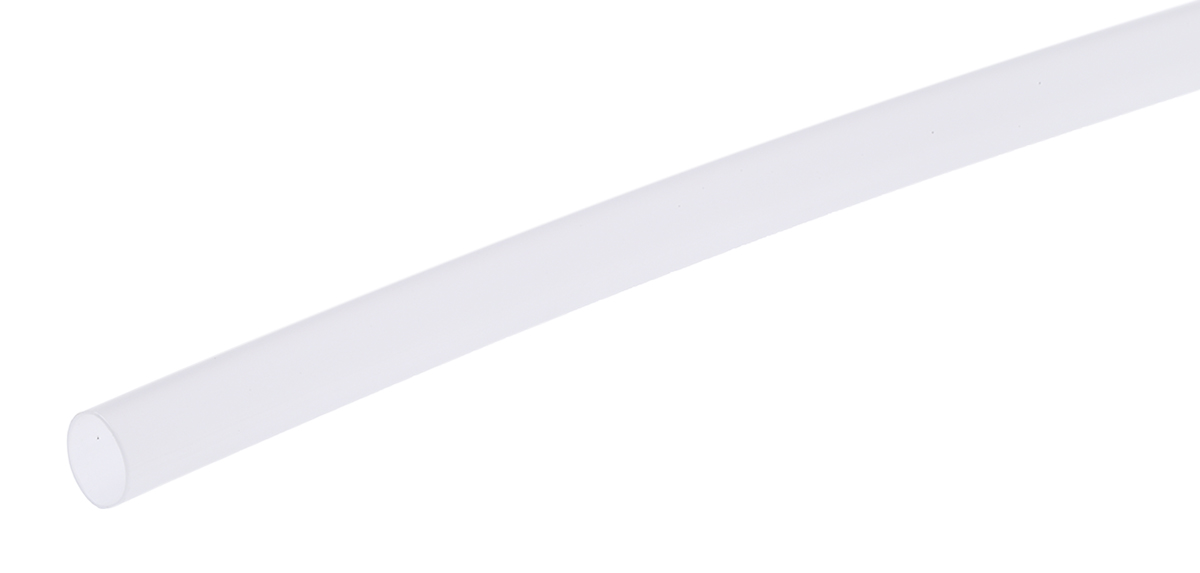 HellermannTyton Heat Shrink Tubing, Clear 6mm Sleeve Dia. x 200mm Length 3:1 Ratio, HIS-3 BAG Series