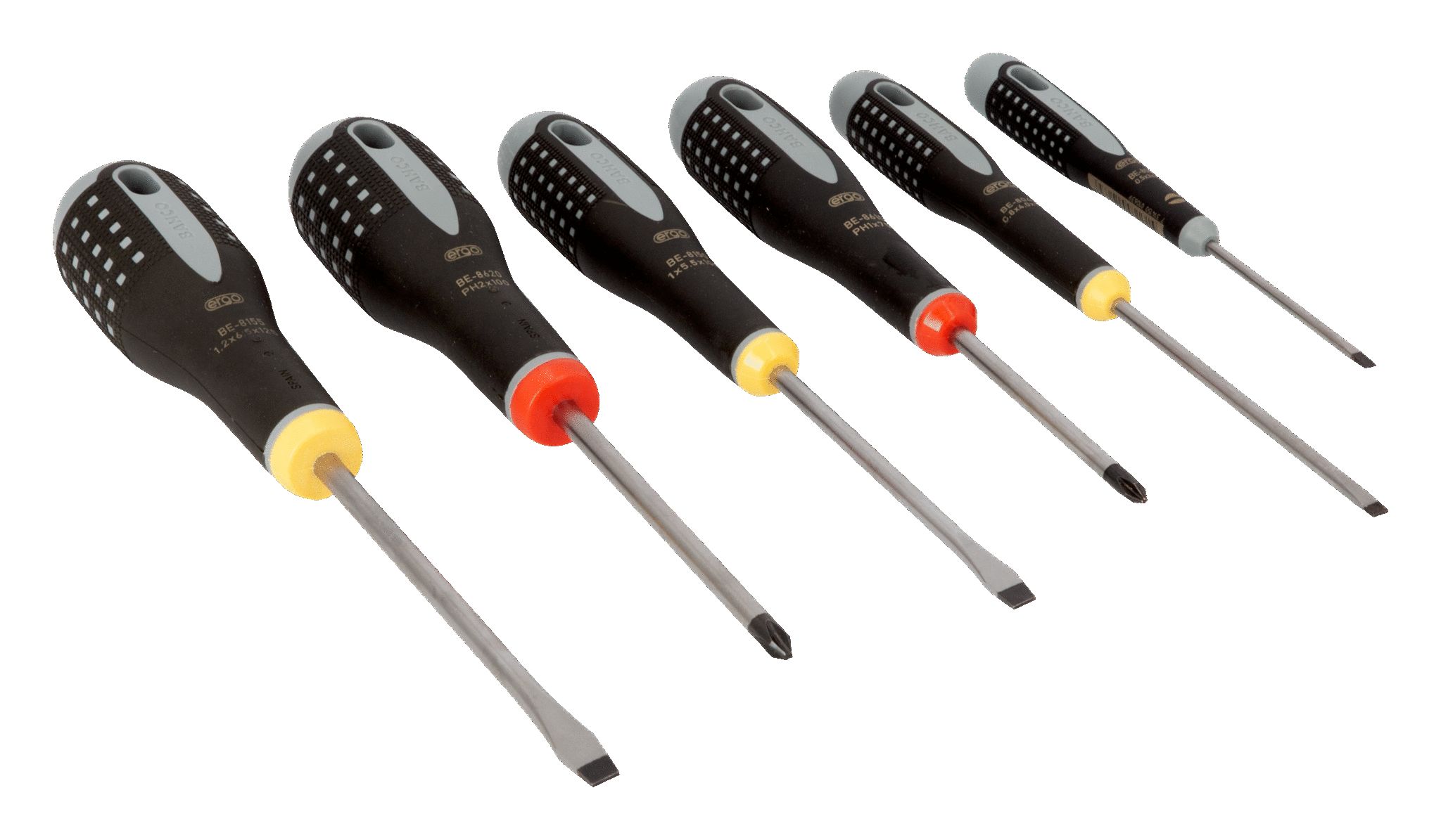 Bahco Phillips; Slotted Screwdriver Set, 6-Piece