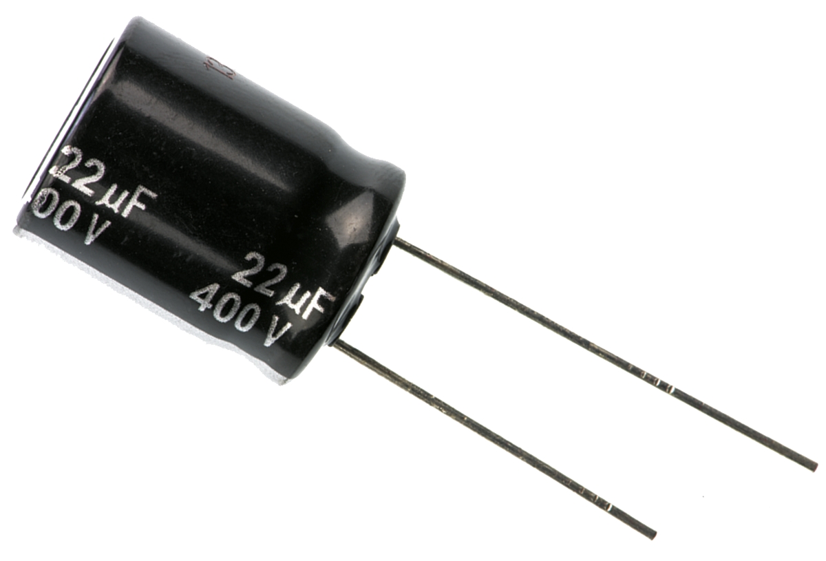 Panasonic 22μF Aluminium Electrolytic Capacitor 400V dc, Radial, Through Hole - EEUEE2G220S