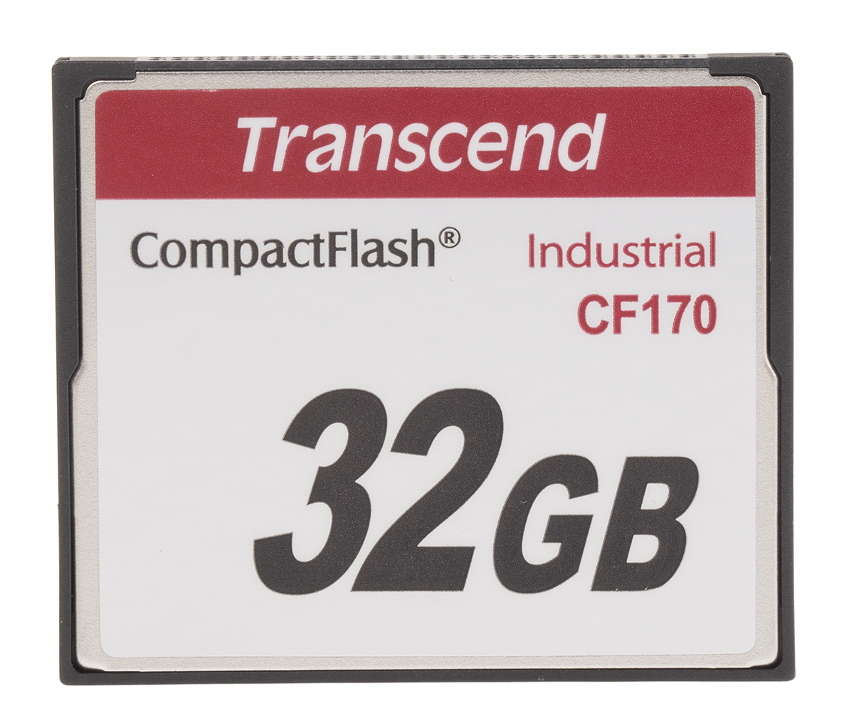 Transcend CF170 CompactFlash Industrial 32 GB MLC Compact Flash Card