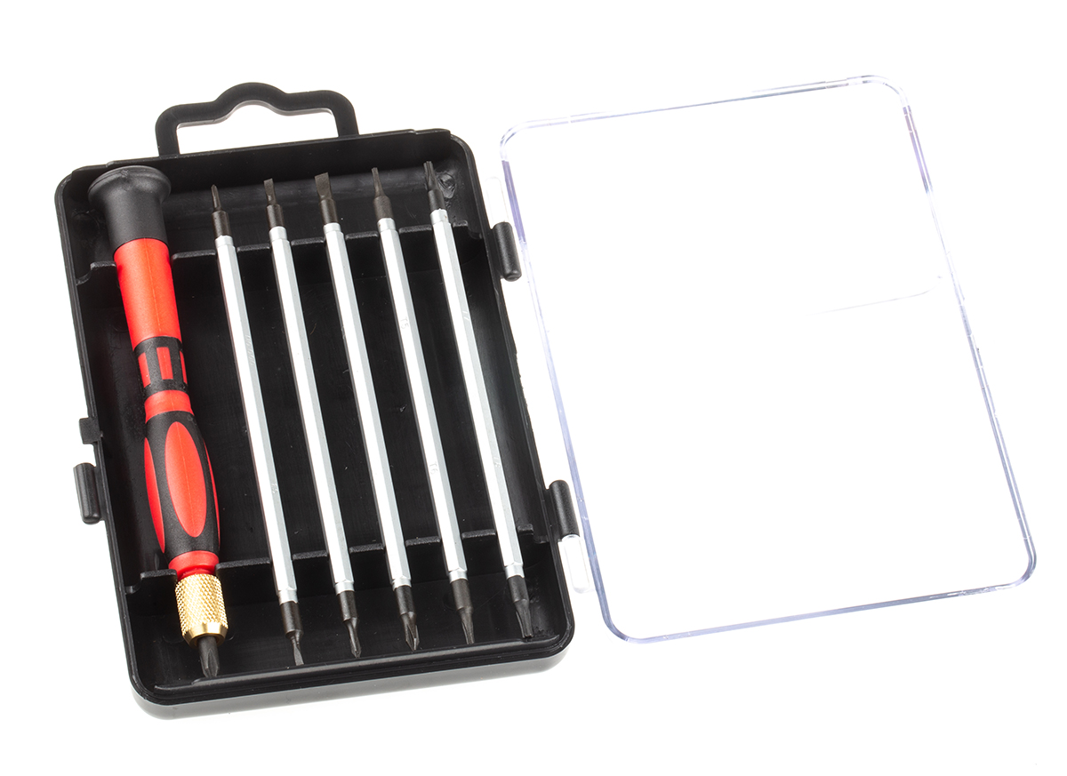 RS PRO Phillips; Slotted; Star Interchangeable Screwdriver Set, 7-Piece