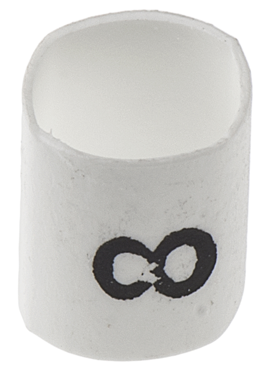 TE Connectivity Heat Shrink Cable Markers, White, Pre-printed "8", 1 → 3mm Cable, TRSA-1019/C/1/8