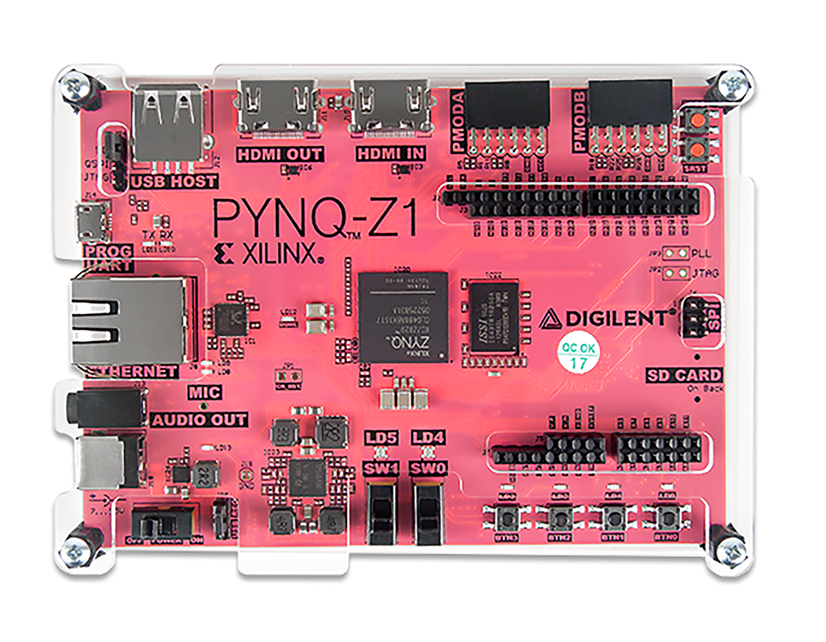 Digilent 240-113 Plexiglass Cover for use with PYNQ-Z1 Board