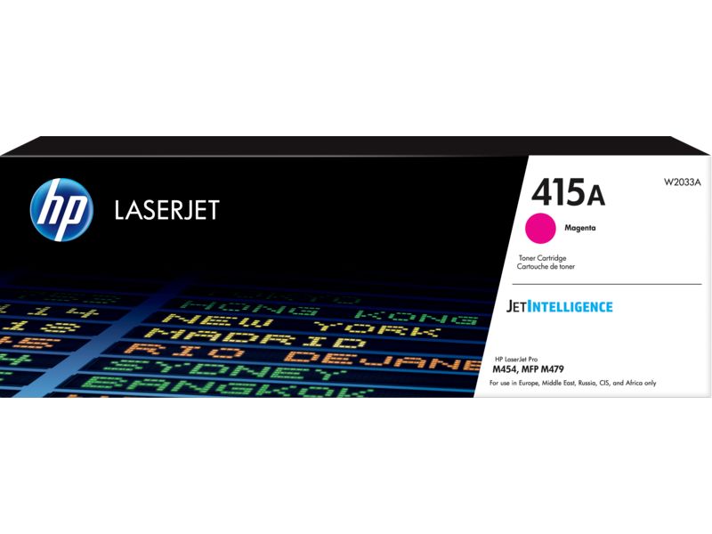 Hewlett Packard W2033A Magenta Toner Cartridge,  HP Compatible