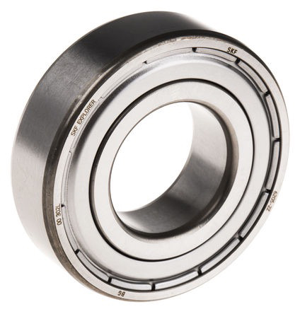 SKF 6204-2Z/C3GJN 1 Row Ball Bearing - 20 mm ID, 47 mm OD