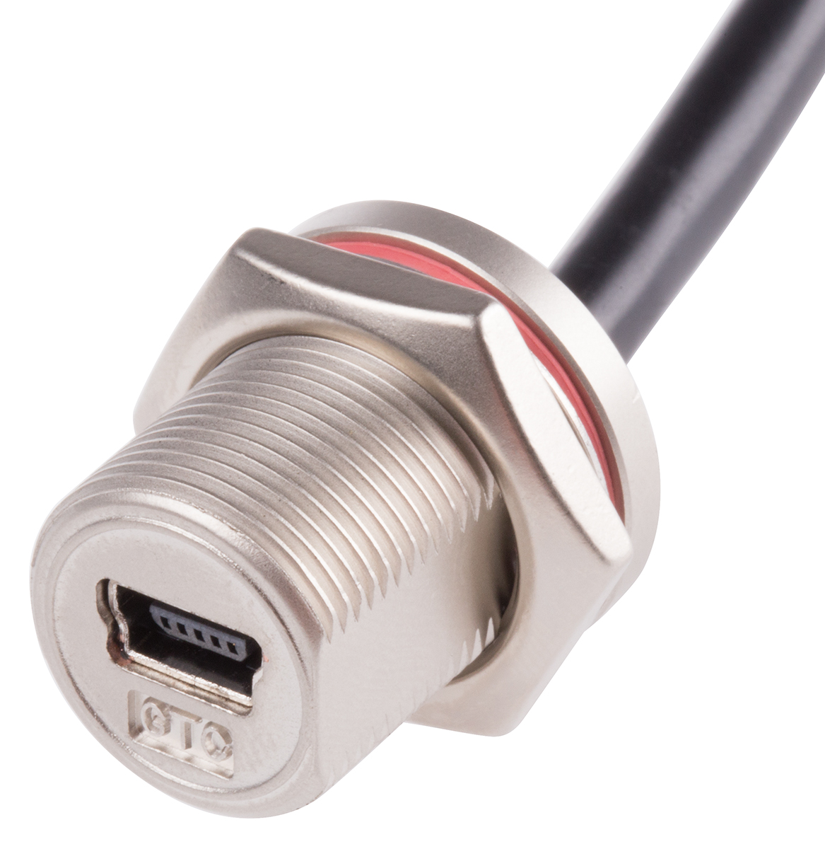 RS PRO USB 2.0, Male Mini USB B to Female Mini USB B, 200mm