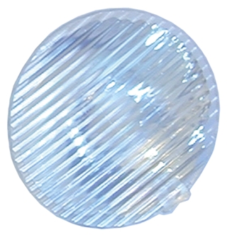 Carclo 10198 LED Lens, 40 x 10 ° Oval Ripple Beam