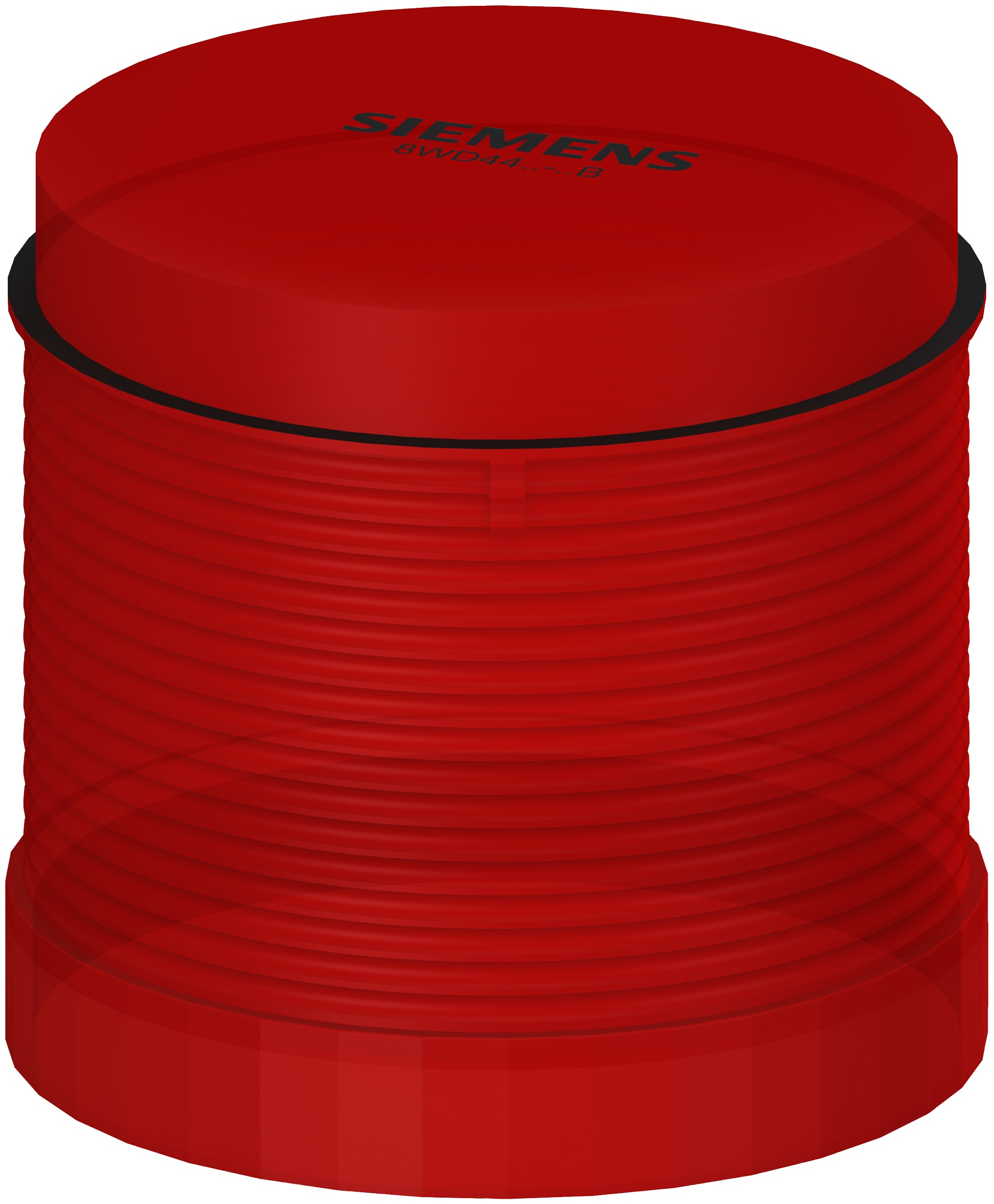 Siemens 8WD44 Series Red Flashing Effect Beacon Unit, 24 V dc, Xenon Bulb, DC, IP65