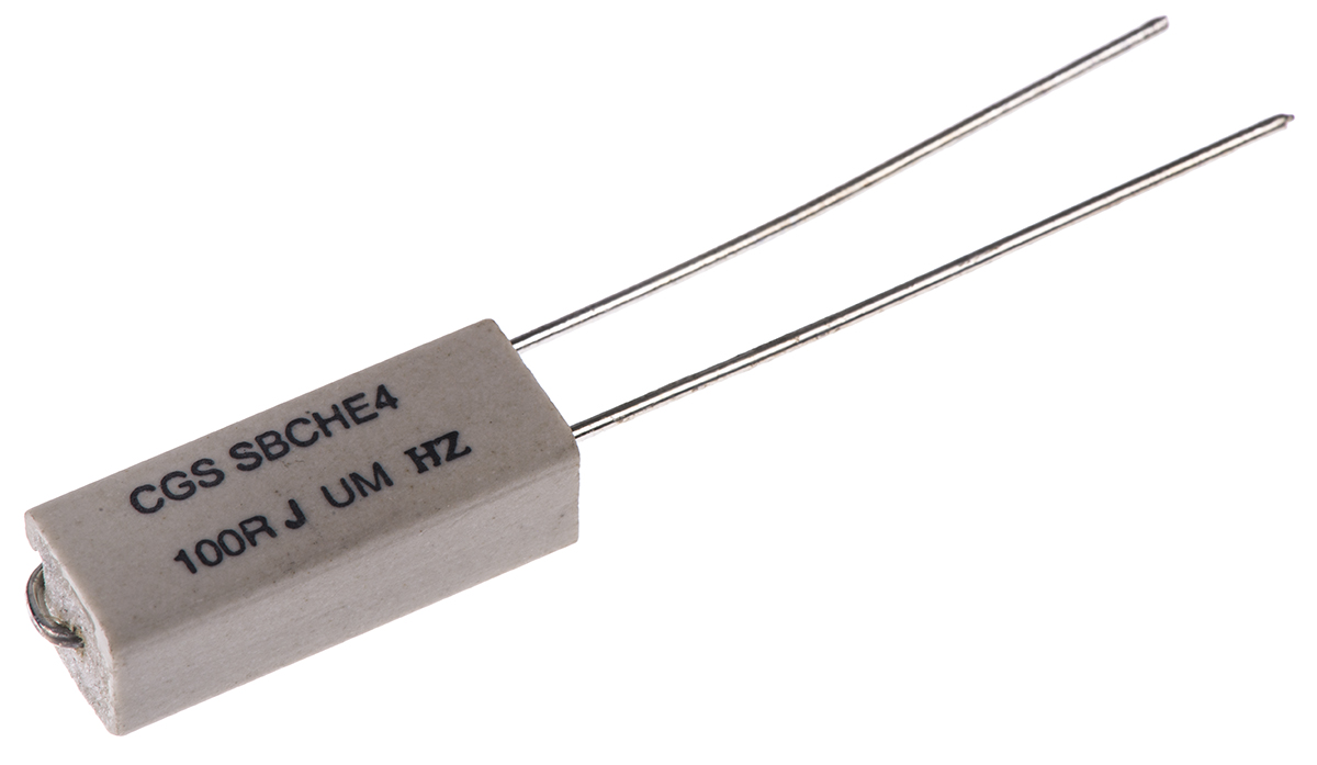TE Connectivity 100Ω Wire Wound Resistor 4W ±5% SBCHE4100RJ